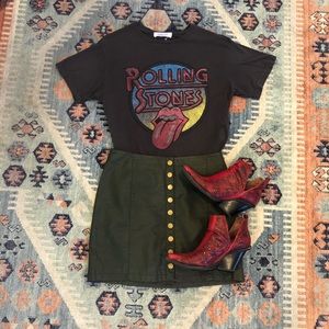 Daydreamer for Free People Rolling Stones Tee